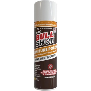 image:imageBull Shot Furniture Polish As Seen On TV AllinOne Wood Cleaner Polish Protect amp Restore Shine Lemon Scent WaxFree