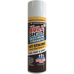 image:imageBull Shot Pet Pro Max Stains Remover AS SEEN ON TV Urine amp Odor Emulsifier EnzymePowered Professional Strength Foam Urine Feces Vomit Odors Dirt On Carpet Area Rugs Upholstery Old Stains