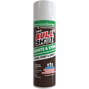 image:imageHorsepower Bull Shot Pro Granite amp Stone Cleaner amp Polish Spray As Seen On TV NonAcidic WaxFree Formula for Granite Marble amp Stone